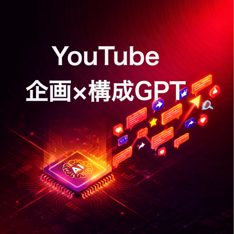 YouTube企画×構成GPT