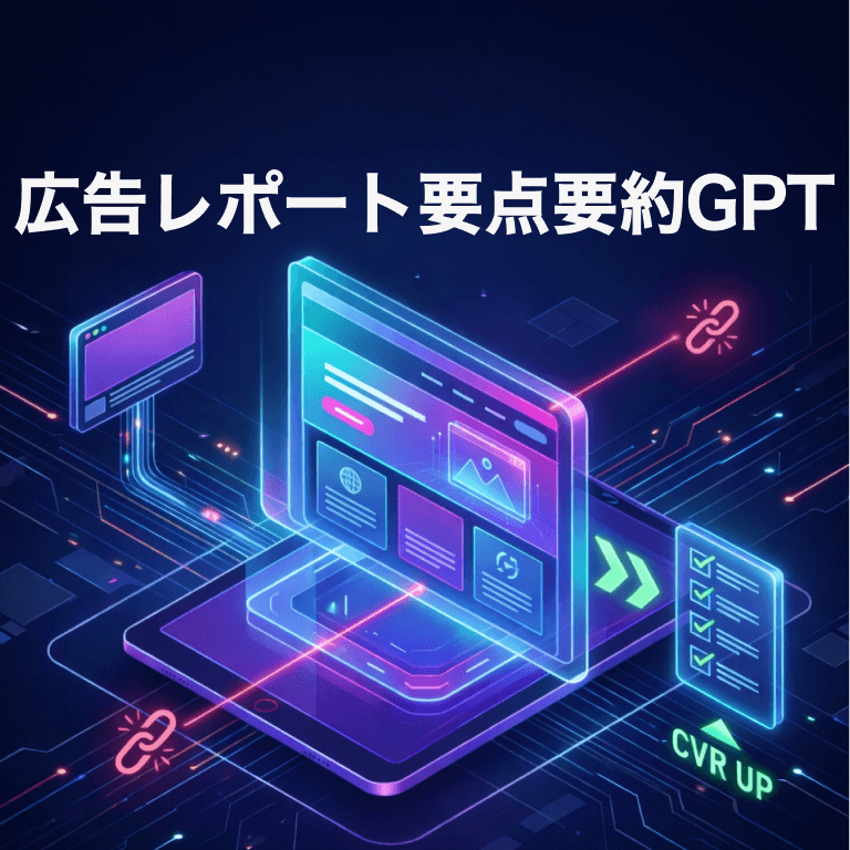 広告レポート要点要約GPT